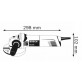 BOSCH GWS 1400 leņķa slīpmašīna 